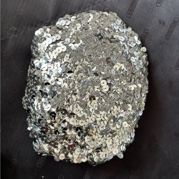 Headband sequin headpiece Hat kippah bullcap koppel brimless cap y2k beanie - Picture 3 of 11